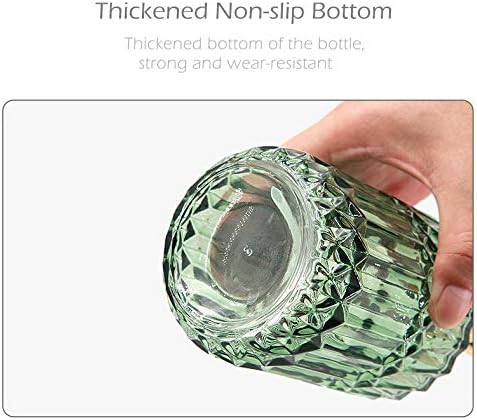 2PCS Glasseifenspender Nachfüllbarer Flüssigseifen Glas Seifenspender Nachfüllbarer 400 ml Glasspend