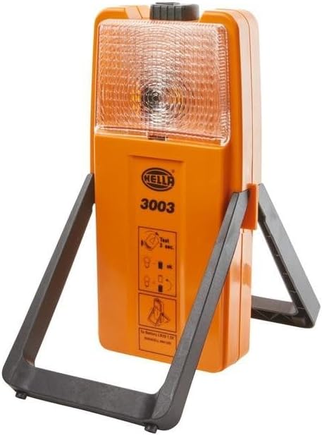 HELLA - Halogen-Warnleuchte 3003 - 6V - gelb - 2XW 007 146-001, 3003