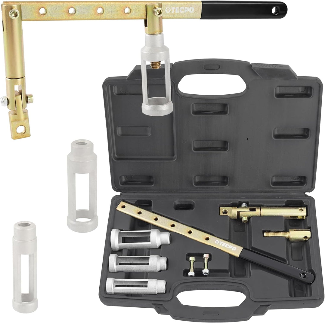 TECPO 300122 Ventilfederspanner Satz Universal Ventilschaftdichtung wechseln Werkzeug Austausch der