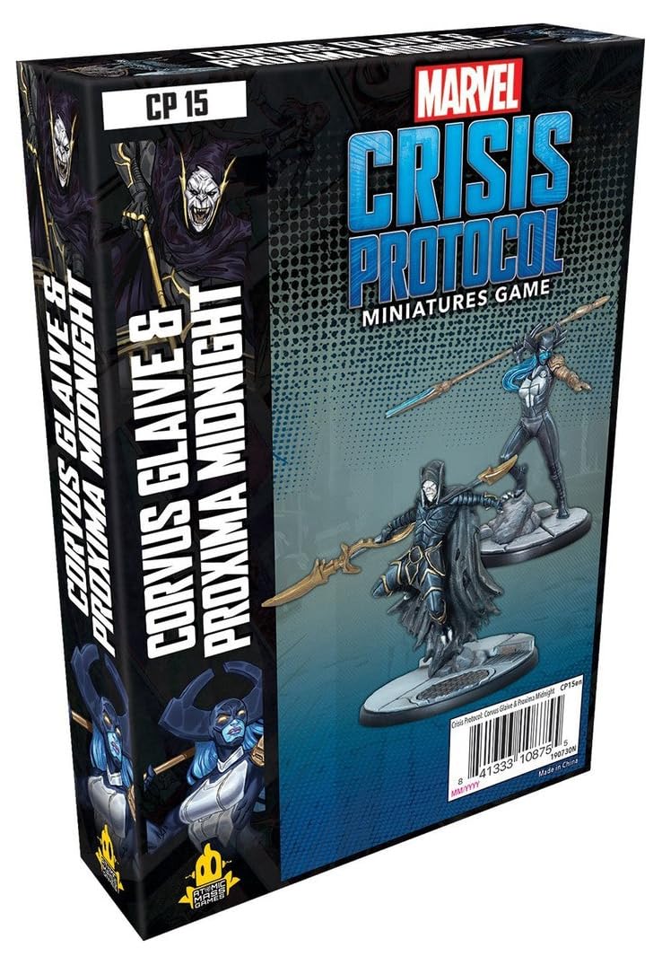 Atomic Mass Games , Marvel Crisis Protocol: Character Pack: Corvus Glaive and Proxima Midnight, Mini