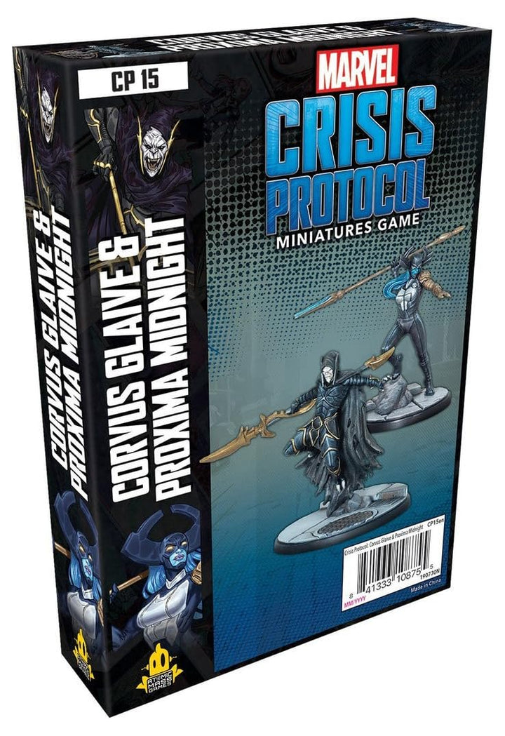 Atomic Mass Games , Marvel Crisis Protocol: Character Pack: Corvus Glaive and Proxima Midnight, Mini