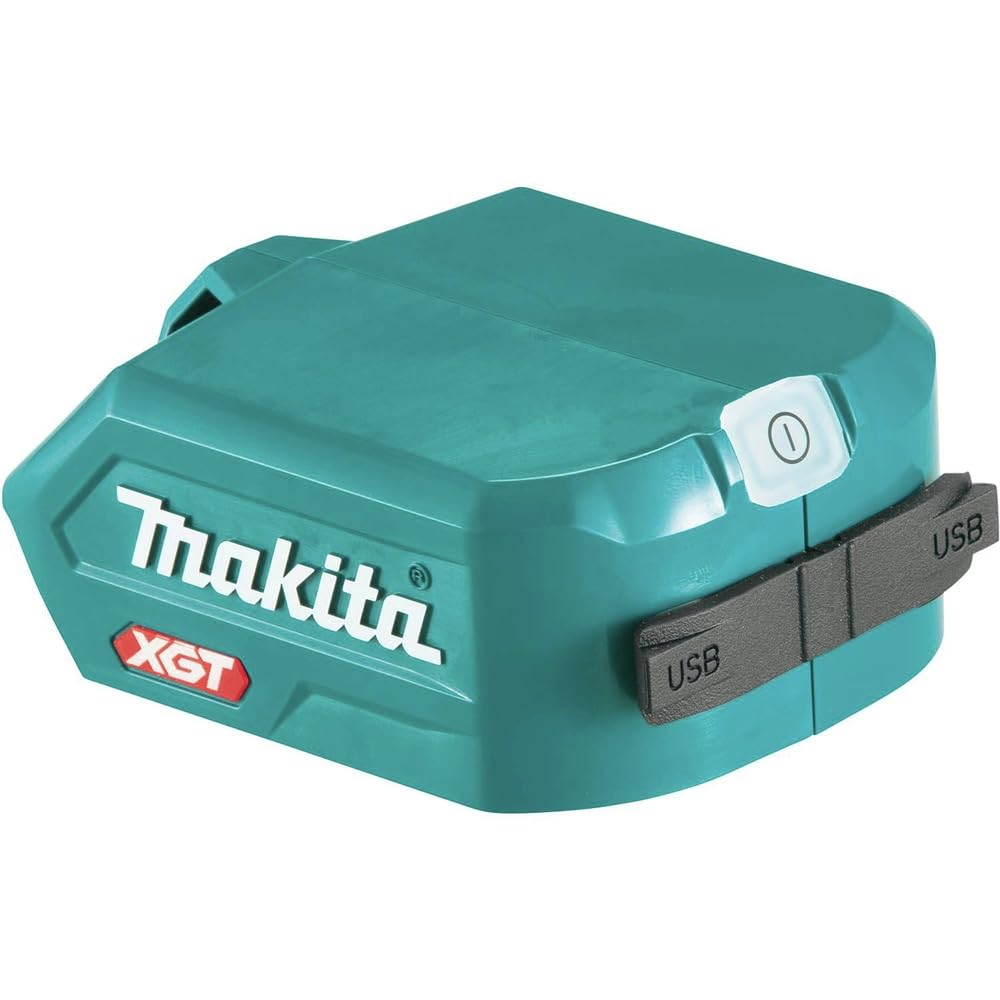Makita DEAADP001G USB-Ladegerät mit Zwei Anschlüssen für XGT ADP001G