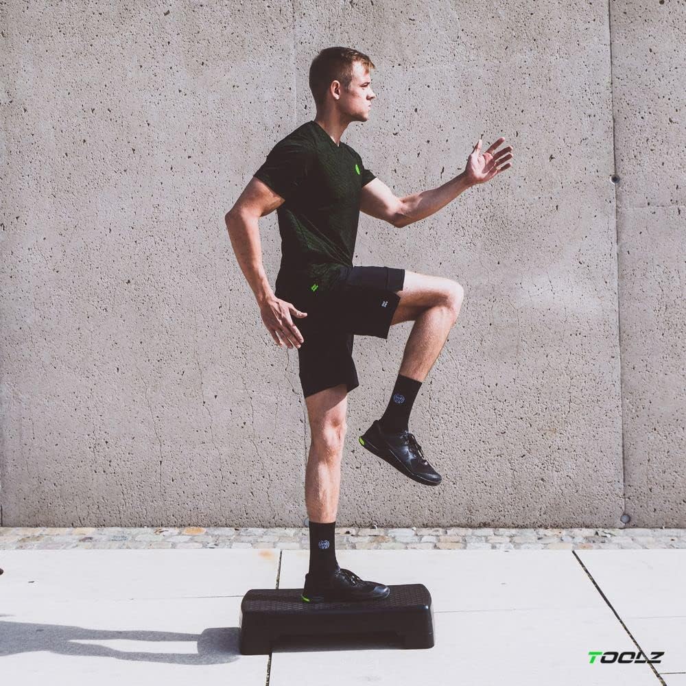 TOOLZ Power Stepper – Steppbrett für Zuhause oder das Fitnessstudio – Home-Stepper mit