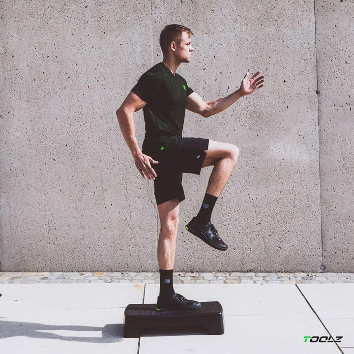 TOOLZ Power Stepper – Steppbrett für Zuhause oder das Fitnessstudio – Home-Stepper mit