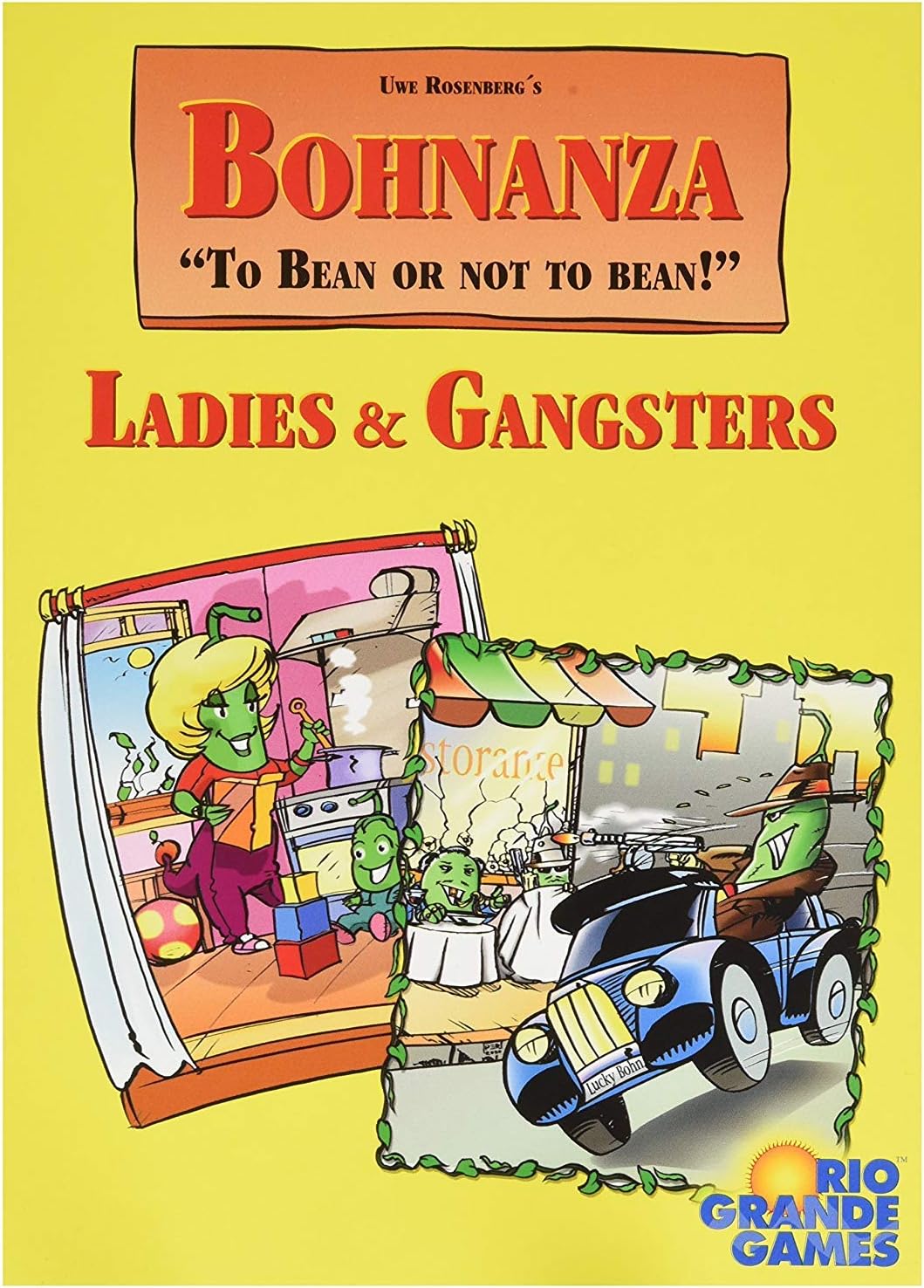 Rio Grande Games Ladies & Verbrecher Bohnanza Expansion - Karten