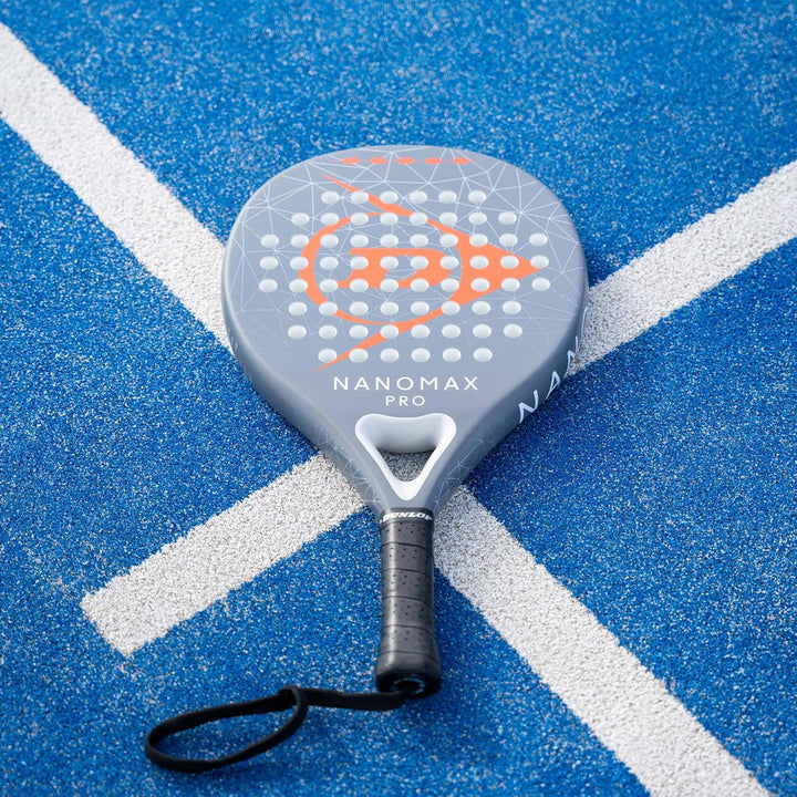 Dunlop Padel Bat Nanomax – Hybridform, Graphit-Rahmen, Medium-Balance Pro, Pro