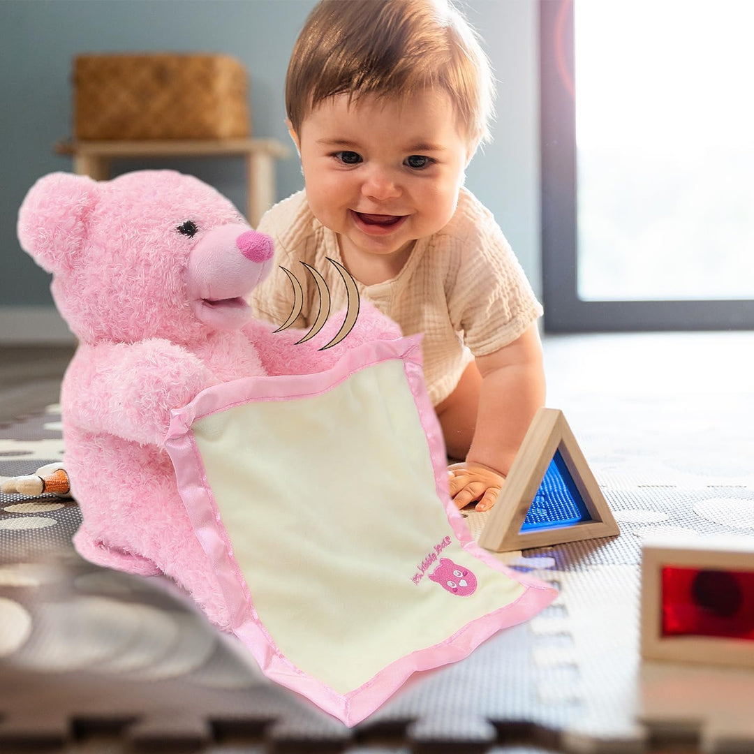 JAMARA 460481 Mrs. Babble Bear, Plüschtier, Teddy, Kuscheltier, niedliches Aussehen, Rollenspiel, Ve
