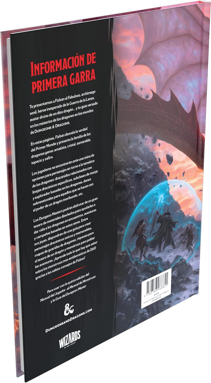 Wizards of the Coast Dungeons &amp; Dragons RPG EL Tesoro de Los Dragones de Fizban *Spanisch*