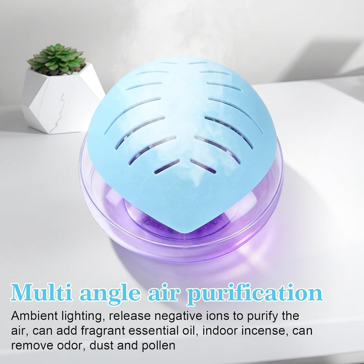 1L Luftreiniger Und Befeuchter, 21,5 X 21,5 X 19 cm Raumluftreiniger, Air Purifier, Lufterfrischer R