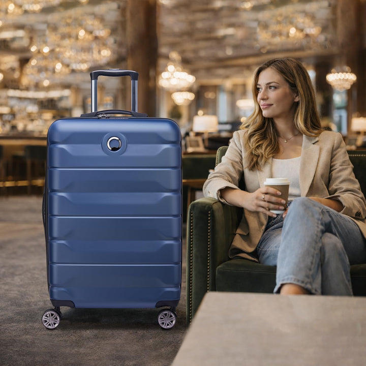 Delsey Ausziehbarer Koffer mit 4 Rädern, 68 cm, für Erwachsene, Unisex