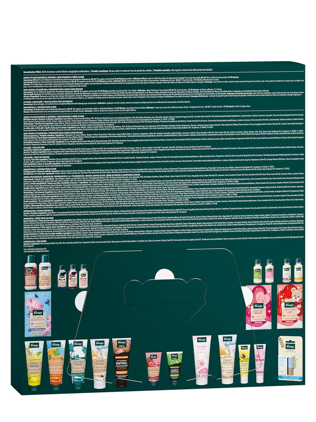 Kneipp Adventskalender 2025 - Hochwertiger Adventskalender mit 24 Beauty Überraschungen für den Well