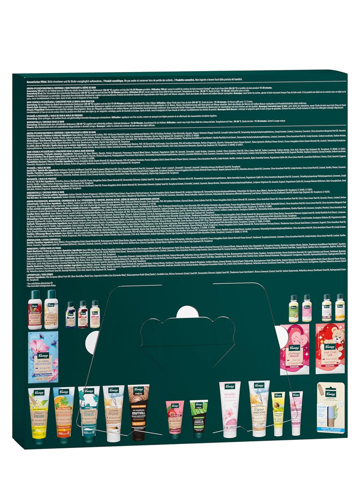 Kneipp Adventskalender 2025 - Hochwertiger Adventskalender mit 24 Beauty Überraschungen für den Well
