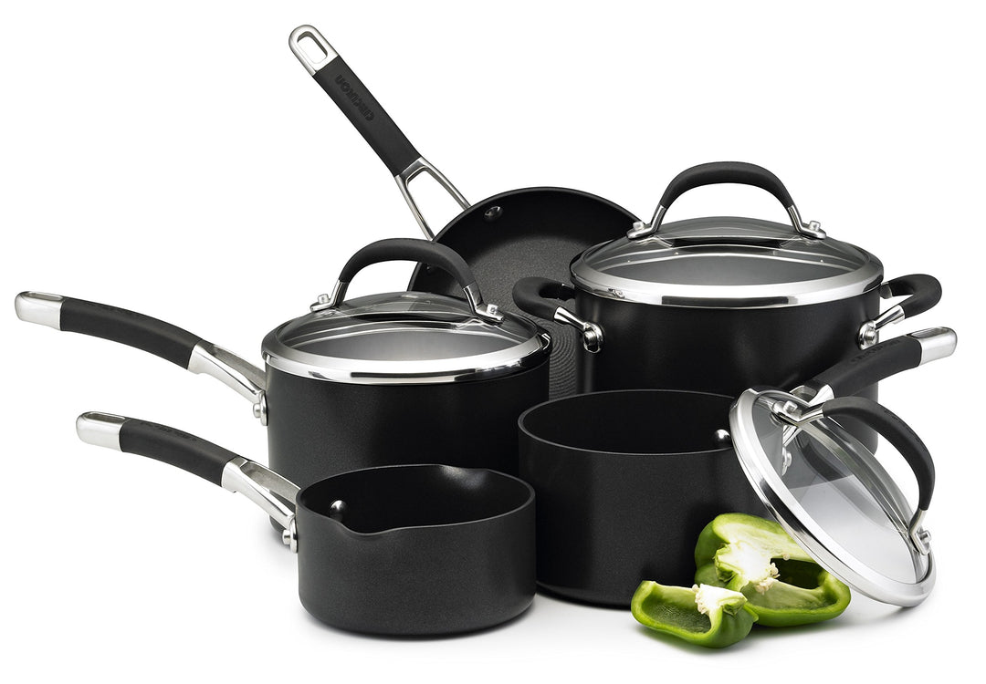 Circulon Premier Professional Töpfe und Pfannen Set Induktion 5-Teilig - Topfset Beschichtet mit Ede