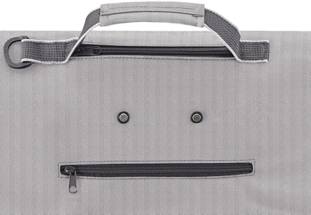 reisenthel Trolley M Tragbarer Einkaufstrolley mit stabilem Aluminiumrahmen, Couleur: Herringbone Gr