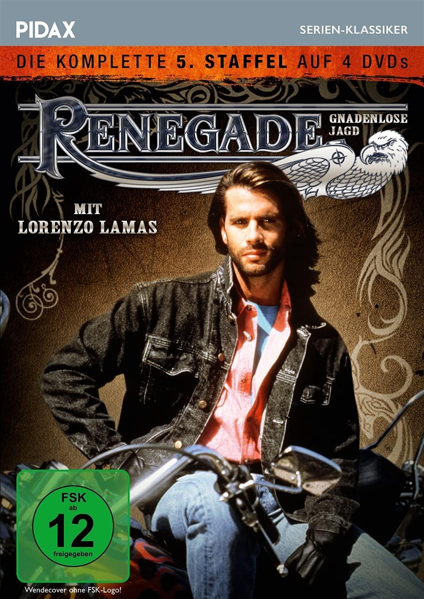 Renegade (Gnadenlose Jagd) Die komplette Kult-Action-Serie (110 Episoden in 5 Staffen) mit Lorenzo L