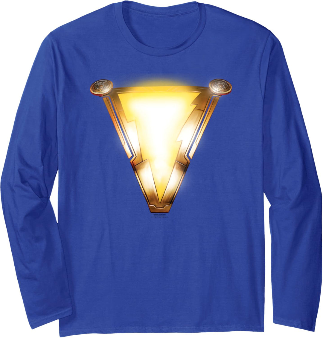 Shazam! Movie Chest Bolt Langarmshirt