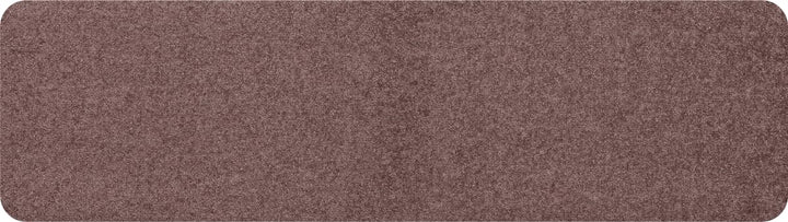 Salonloewe Fussmatte waschbar Schuhparkplatz Nougat 30x100 cm Fussabtreter einfarbig Eingangs-Matte