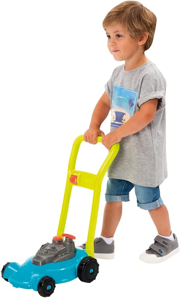 Spielzeug Ecoiffier 4585 Garten-Set, 3-in-1: Rasenmäher, Schubkarre, Korb und Gartenzubehör, Gartenw