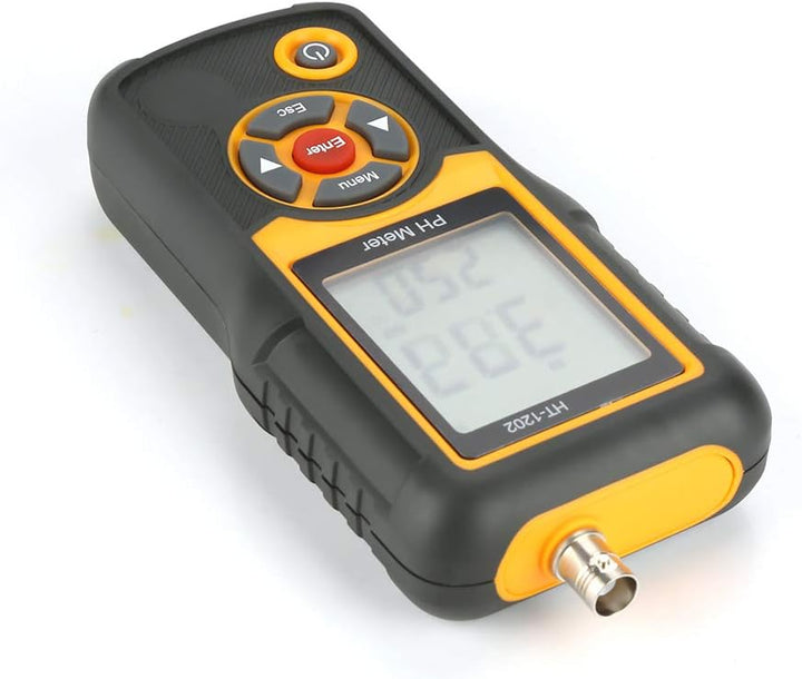 PH Messgerät, Digitales PH-Messgerät Hochpräzises Wasserqualitätsmessgerät Temperaturmessgerät 0~14P