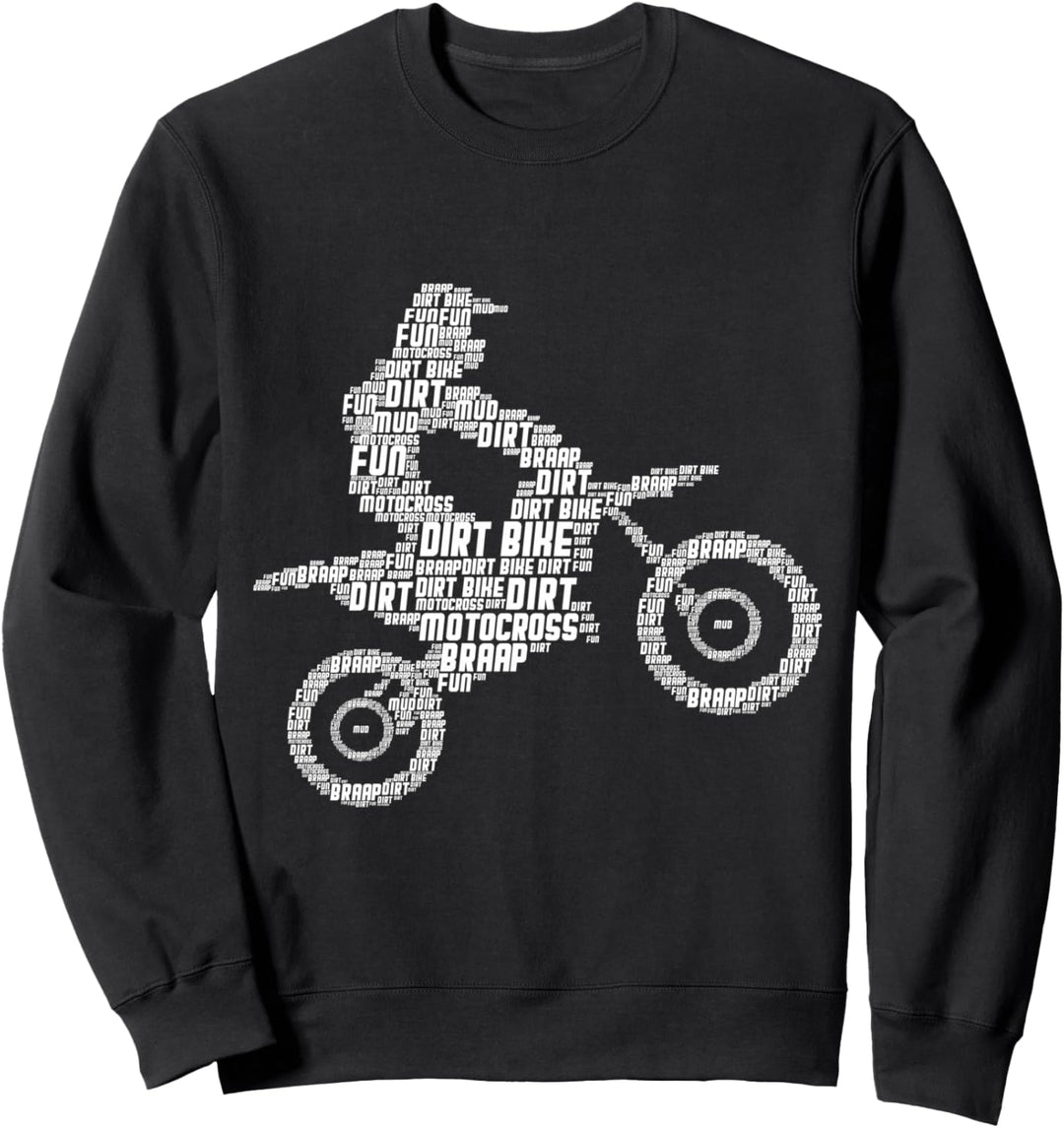 Motocross Enduro Supermoto Bike Dirt Biker Jungen Männer Sweatshirt