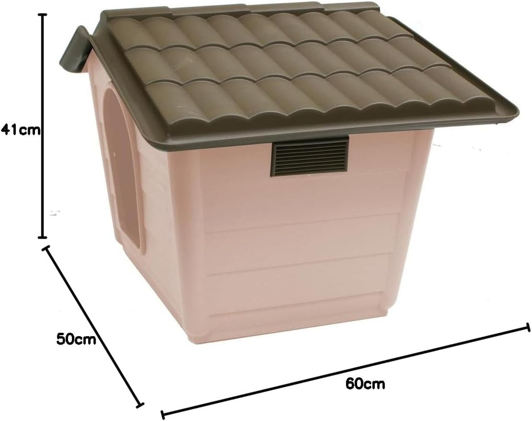 Croci C2065678 Hundehütte Villa, 60 x 50 x 41 cm 1 Stück (1er Pack), 1 Stück (1er Pack)