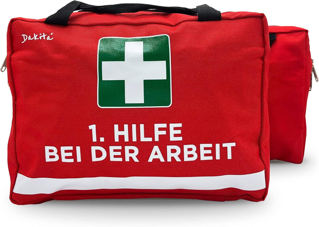 Dakita 1. Hilfe Tasche Geschenk für Kollegen - 28x18x8cm gross | Lustiges Geschenk zum Abschied von