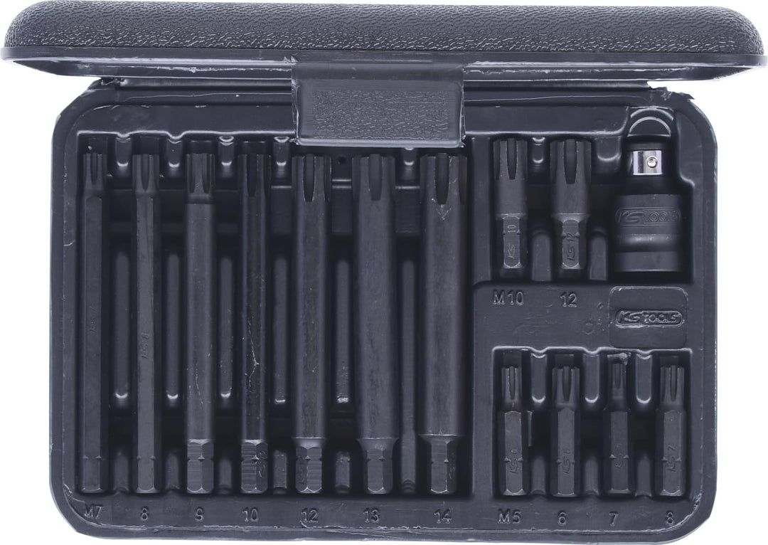 KS Tools 911.4306 5/16" CLASSIC Bit-Satz, 14-tlg.