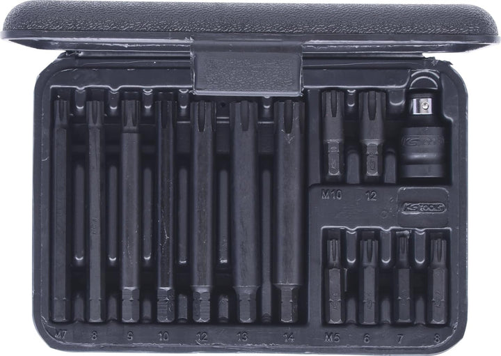KS Tools 911.4306 5/16" CLASSIC Bit-Satz, 14-tlg.
