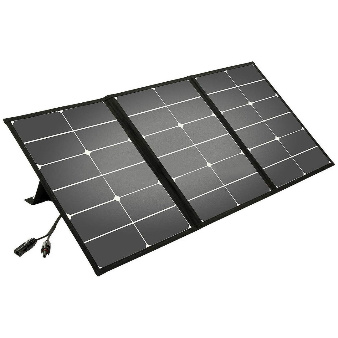 Litionite Arun 65W Faltbares und tragbares Solarpanel mit geneigter Unterstützung - DC-Kabel enthalt