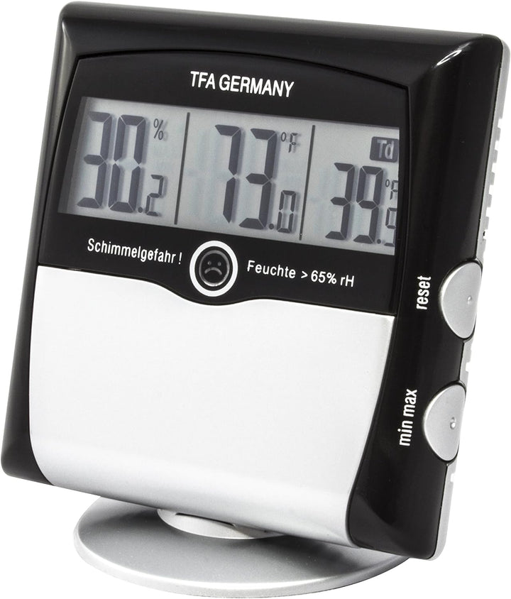 TFA Dostmann Humidcheck Contact, Materialfeuchtemessgerät, 30.5503 & Comfort Control digitales Therm