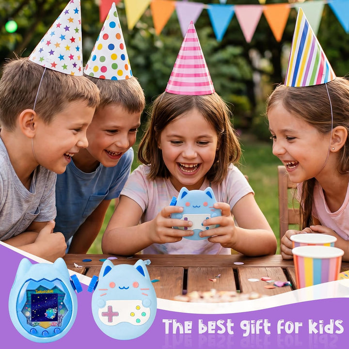 Silikon Hülle und Hartschalenkoffer kompatibel mit Tamagotchi Paradise Virtuelles Haustierspielzeug,