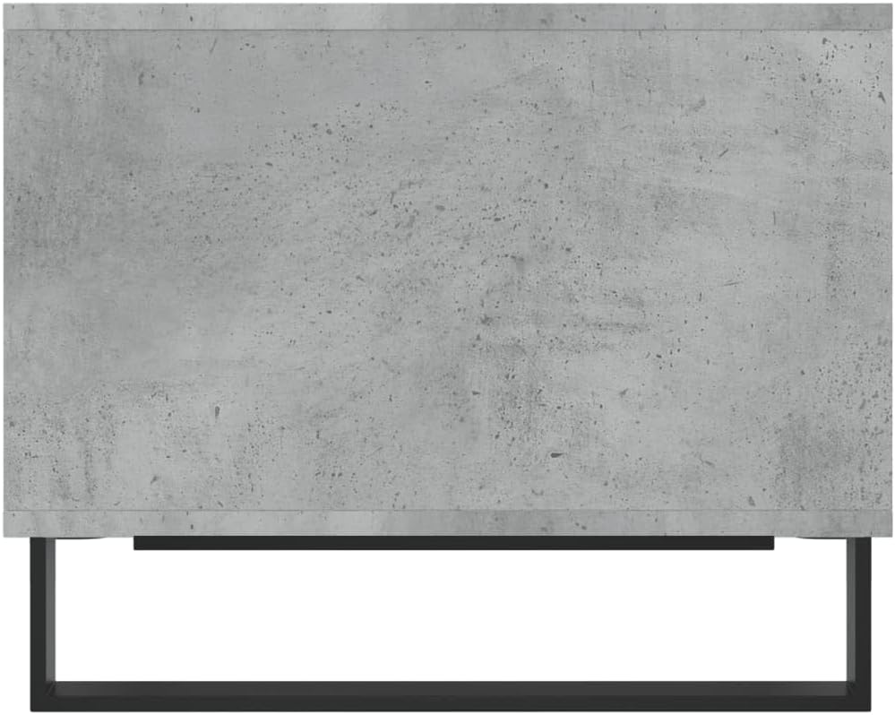 vidaXL Couchtisch Betongrau 60x50x40 cm Holzwerkstoff, Betongrau