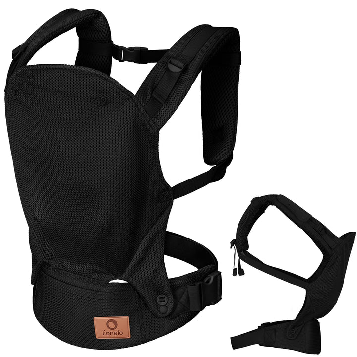Lionelo Margareet Air Ergonomische Babytrage für Babys von 4 Monaten bis 20 kg, 3 Tragepositionen, a
