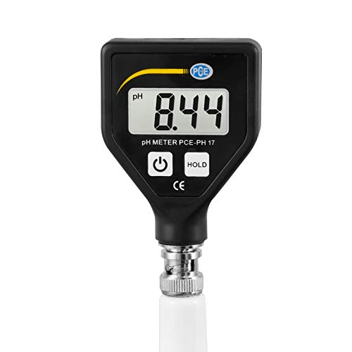 PCE Instruments Umweltmessgerät pH-Messgerät für die einfache Labormessung mit Edelstahl-Elektrode u