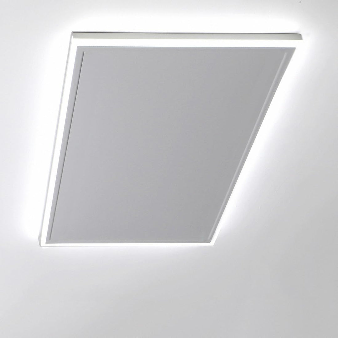 byecold Infrarotheizung mit Thermostat Deckenheizung 800W LED Beleuchtung Licht Kaltweiss/Warmweiss