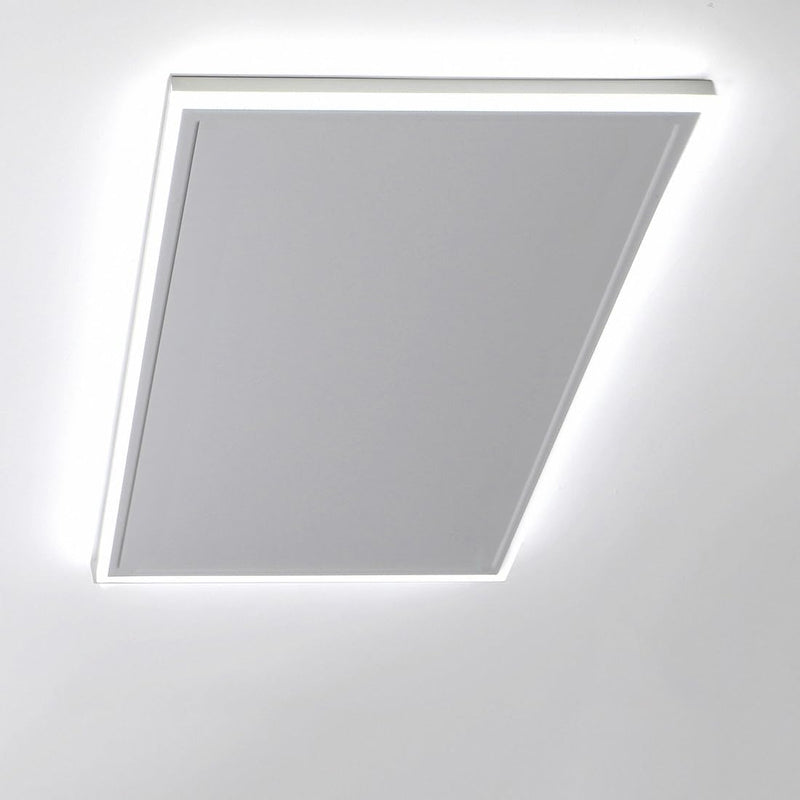 byecold Infrarotheizung mit Thermostat Deckenheizung 800W LED Beleuchtung Licht Kaltweiss/Warmweiss