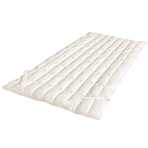Öko Planet Unterbett aus Bio-Baumwolle (Bezug und Füllung) 100x200 cm, allergikergeeignet und waschb
