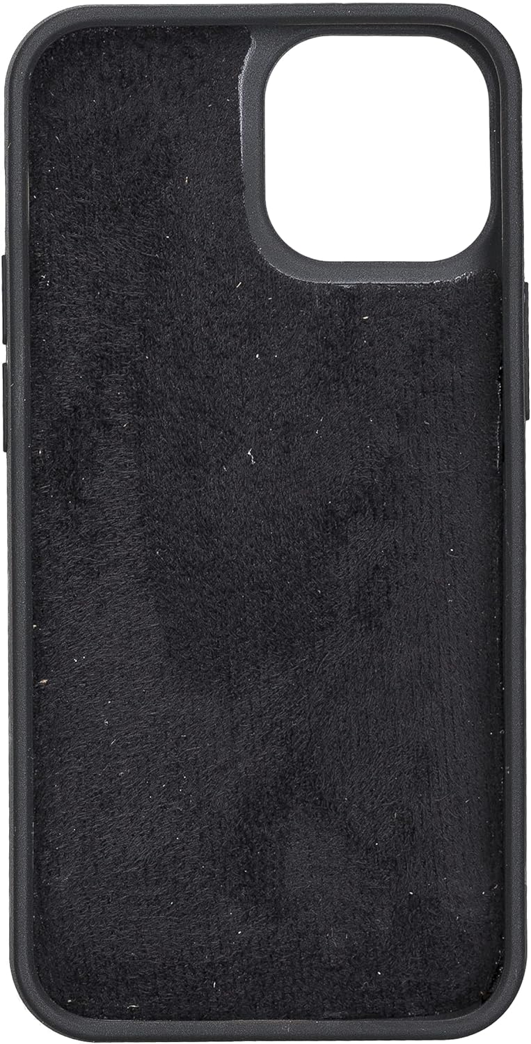 Solo Pelle Lederhülle kompatibel für iPhone 13 Mini in 5.4 Zoll abnehmbare Hülle (2in1) inkl. Karten