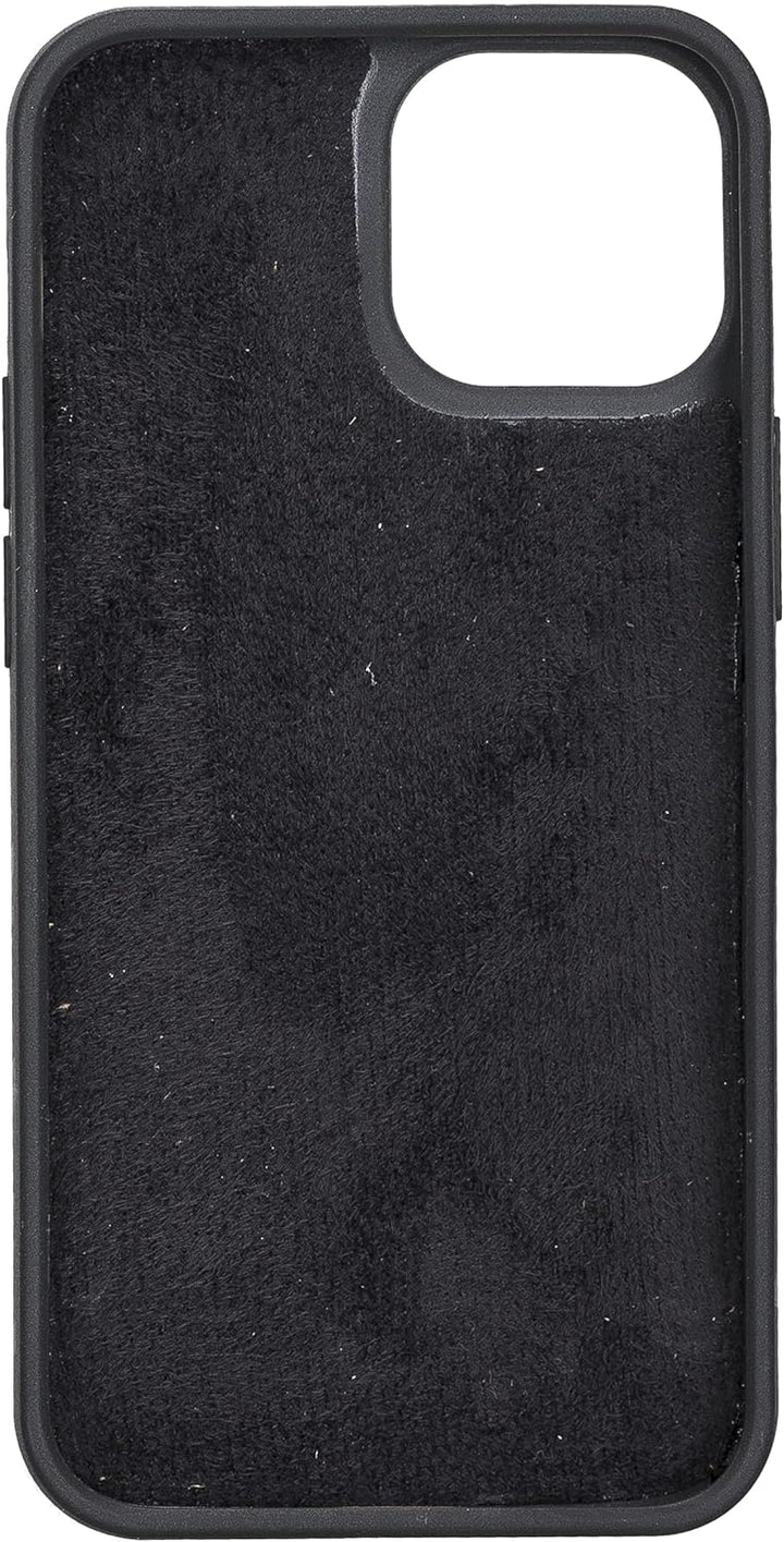 Solo Pelle Lederhülle kompatibel für iPhone 13 Mini in 5.4 Zoll abnehmbare Hülle (2in1) inkl. Karten