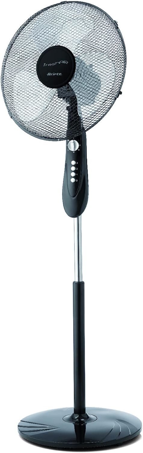 Ariete 846 Deckenventilator, 45 W, Kunststoff, Schwarz, Schwarz