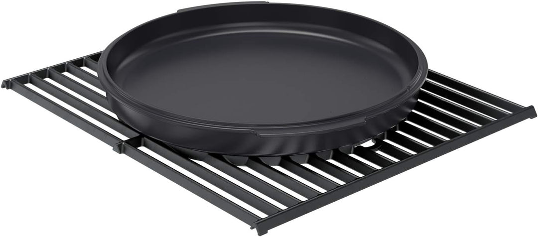 RÖSLE VARIO Dutch Oven, Hochwertiger Dutch Oven aus emailliertem Gusseisen, Deckel als Pfanne einset