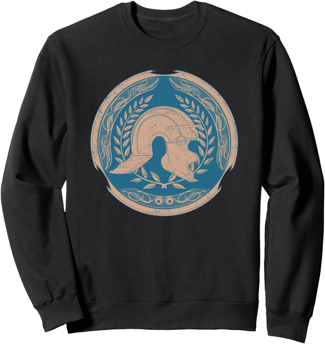SPQR Römische Legion Römischer Legionär Helm Sweatshirt