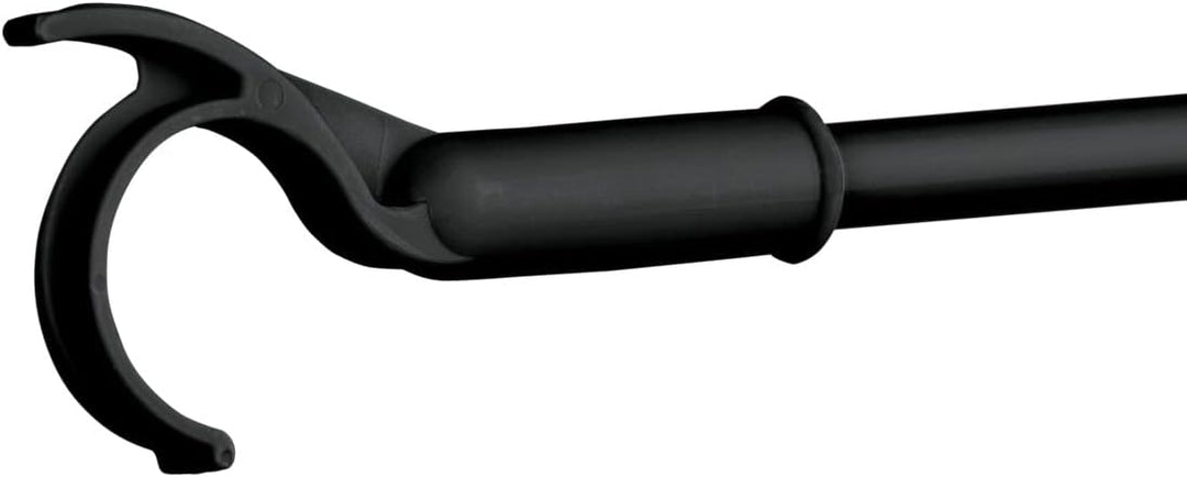 WENKO Aufhängehilfe, Zubehör zum Teleskop-System Herkules, Stahl, Schwarz/Schwarz, 4 x 76 x 1 cm, Sc