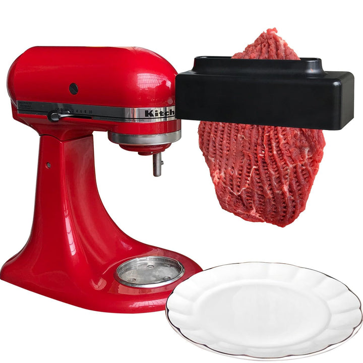 【Plus】Fleischklopfer für alle KitchenAid und Cuisinart Haushalts-Standmixer, Zubehöraufsatz mit Edel