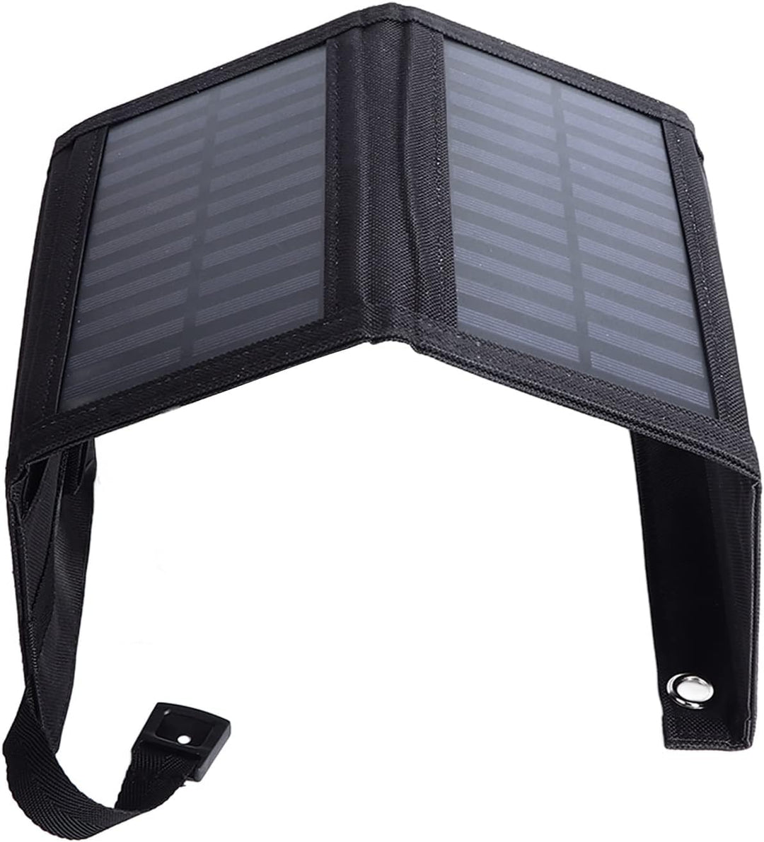 Haofy Solarpanel-Ladegerät 20 W 5,5 V Faltbares Tragbares Solarladegerät mit Starker Ausgangsleistun