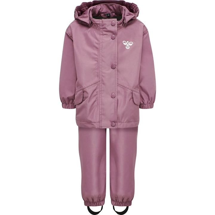 hummel Rain Suit Hmlreva Mädchen Grösse 122 Dusky Orchid, 122 Dusky Orchid