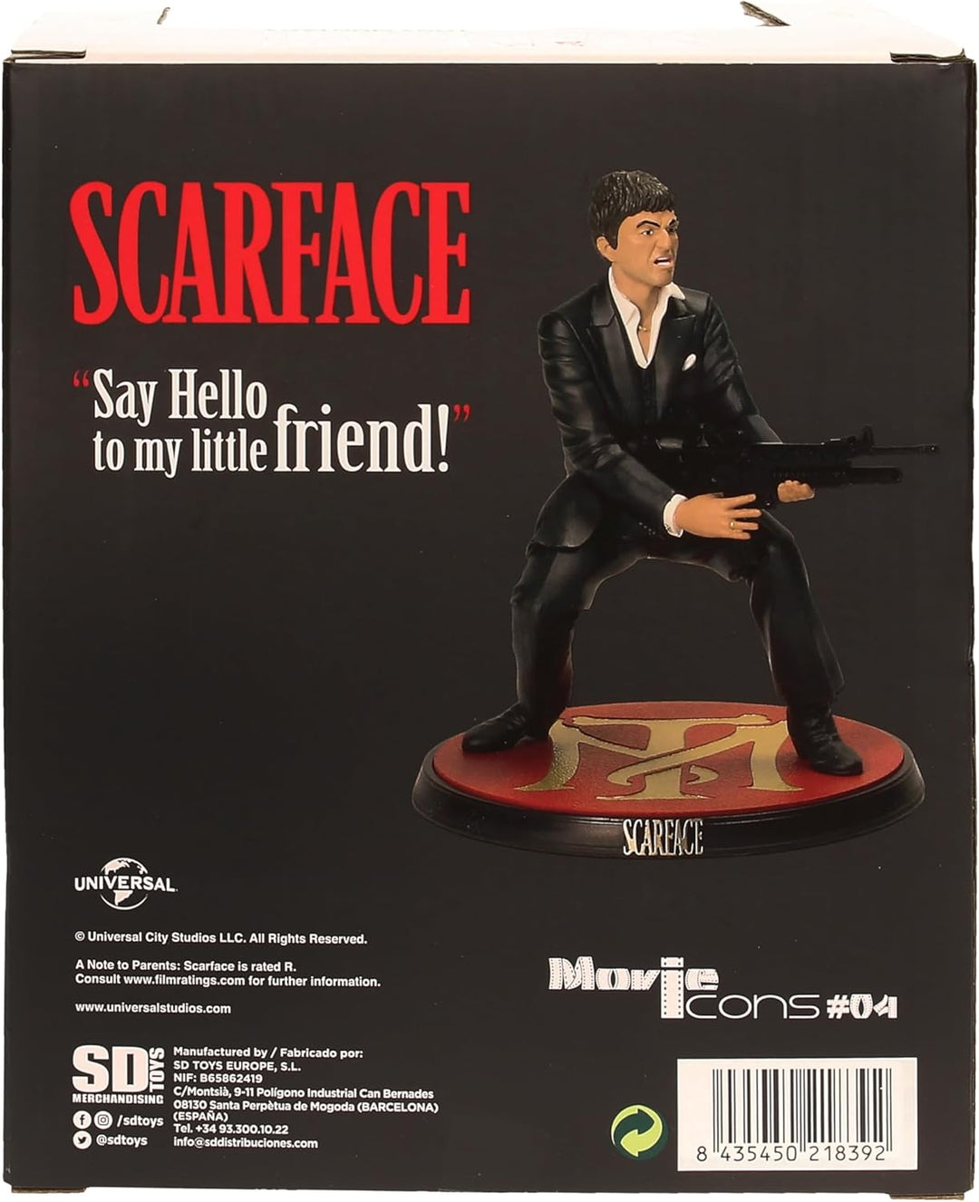 SD toys Scarface Figur Movie Icons Tony Montana 18 cm