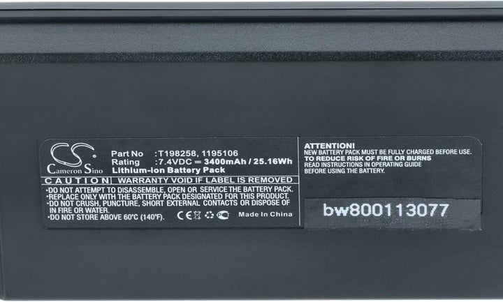 vhbw Akku kompatibel mit Flir ThermaCam E2, B2, E25, E30, E40, E45, E50, E65, EX320 Wärmebildkamera