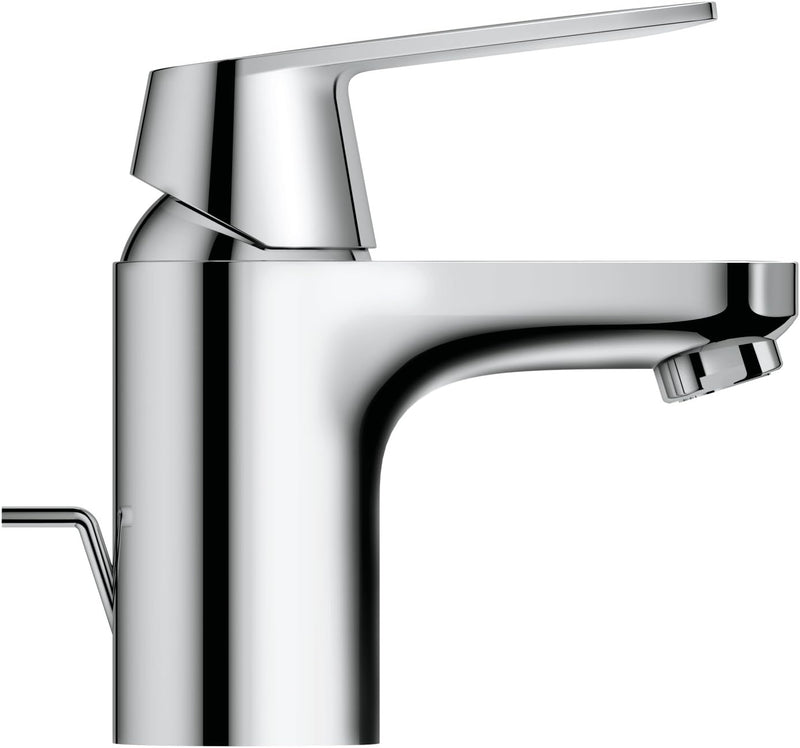 GROHE Eurosmart Cosmopolitan | Badarmatur - Waschtischarmatur | mit Zugstange, niedriger Auslauf, mi