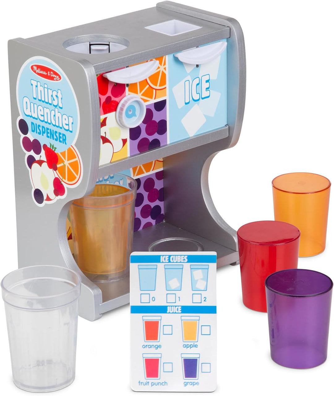 Melissa & Doug Durstlöschspender | Fantasiespiel | Essensspiel | 3+ | Geschenk für Jungen oder Mädch
